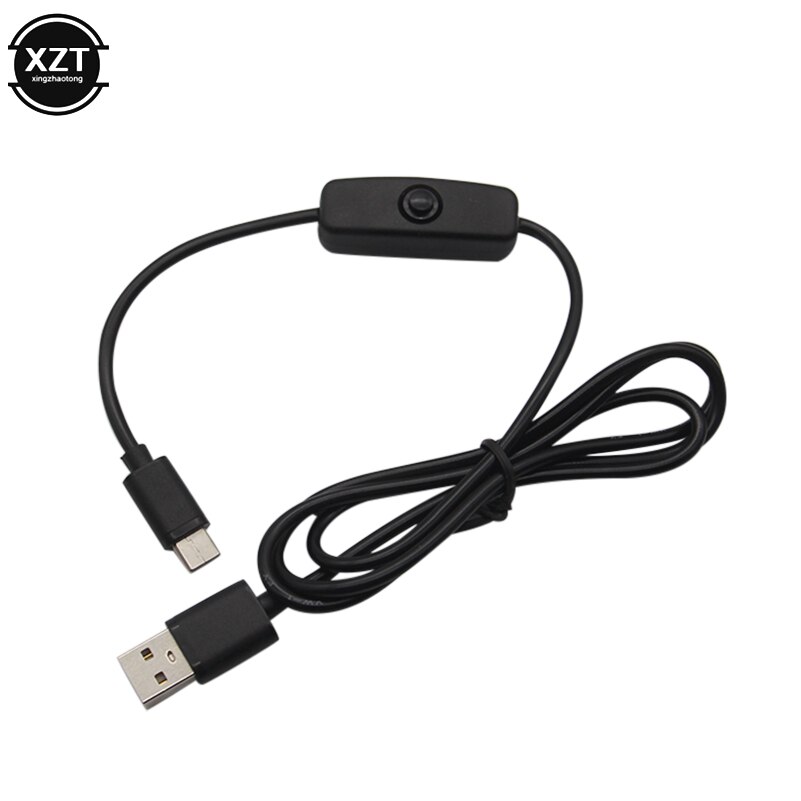 Kabel USB z wyłącznikiem mikro rodzaj USB C ładowarka zasilacz 5V 3A/2,5a dla Ras Liczba Pi 3 B + plus RPI 4 Model dla telefonu Xiaomi