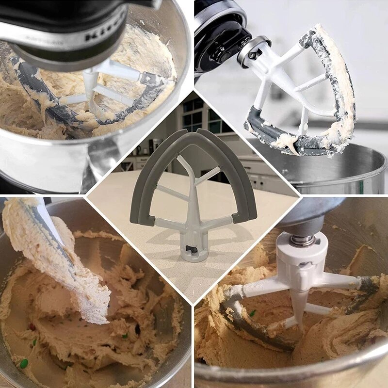 KitchenAid – pièces de rechange de batteur à bords flexibles, appareil de cuisine, accessoires de mélangeur à tête inclinable