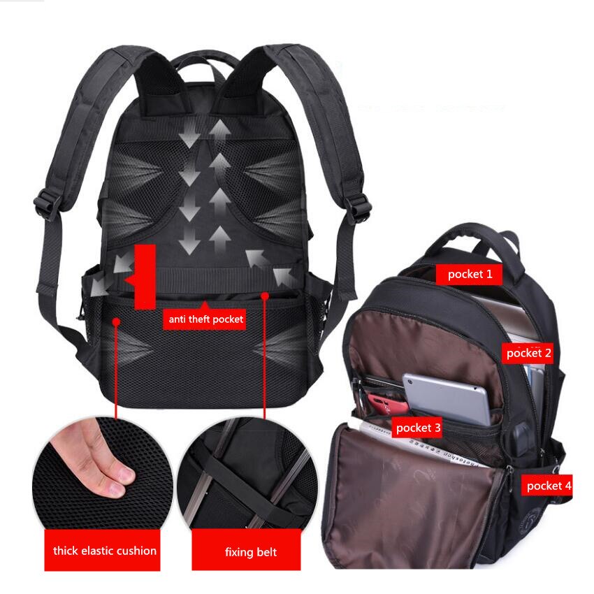 OKKID hohe schule taschen für jungen wasserdichte große schule Rucksack männer reisen Rucksack mit gepäck gürtel Schüler schoole taschen