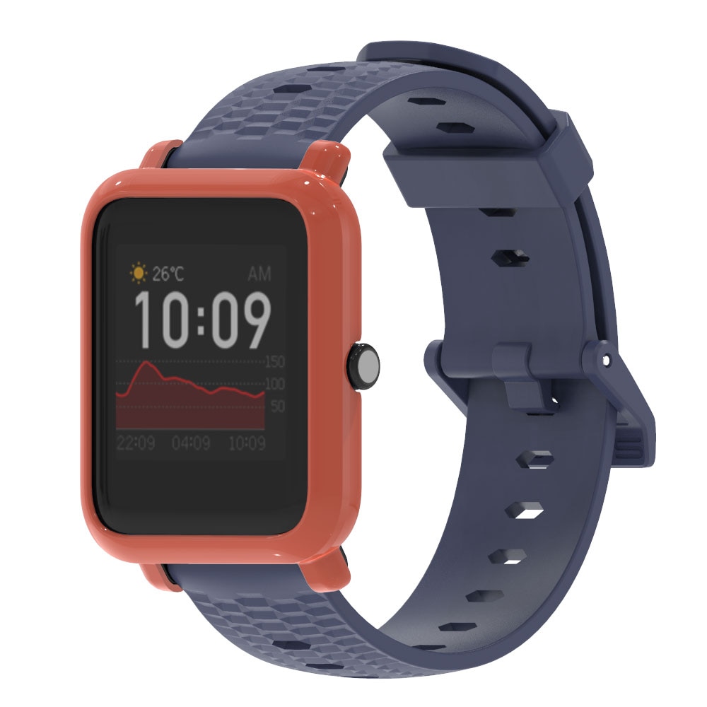 Handledsrem för huami amazfit bip s armband 20mm klockband skydd armband för amazfit bip 1s skyddsfodral för bip s
