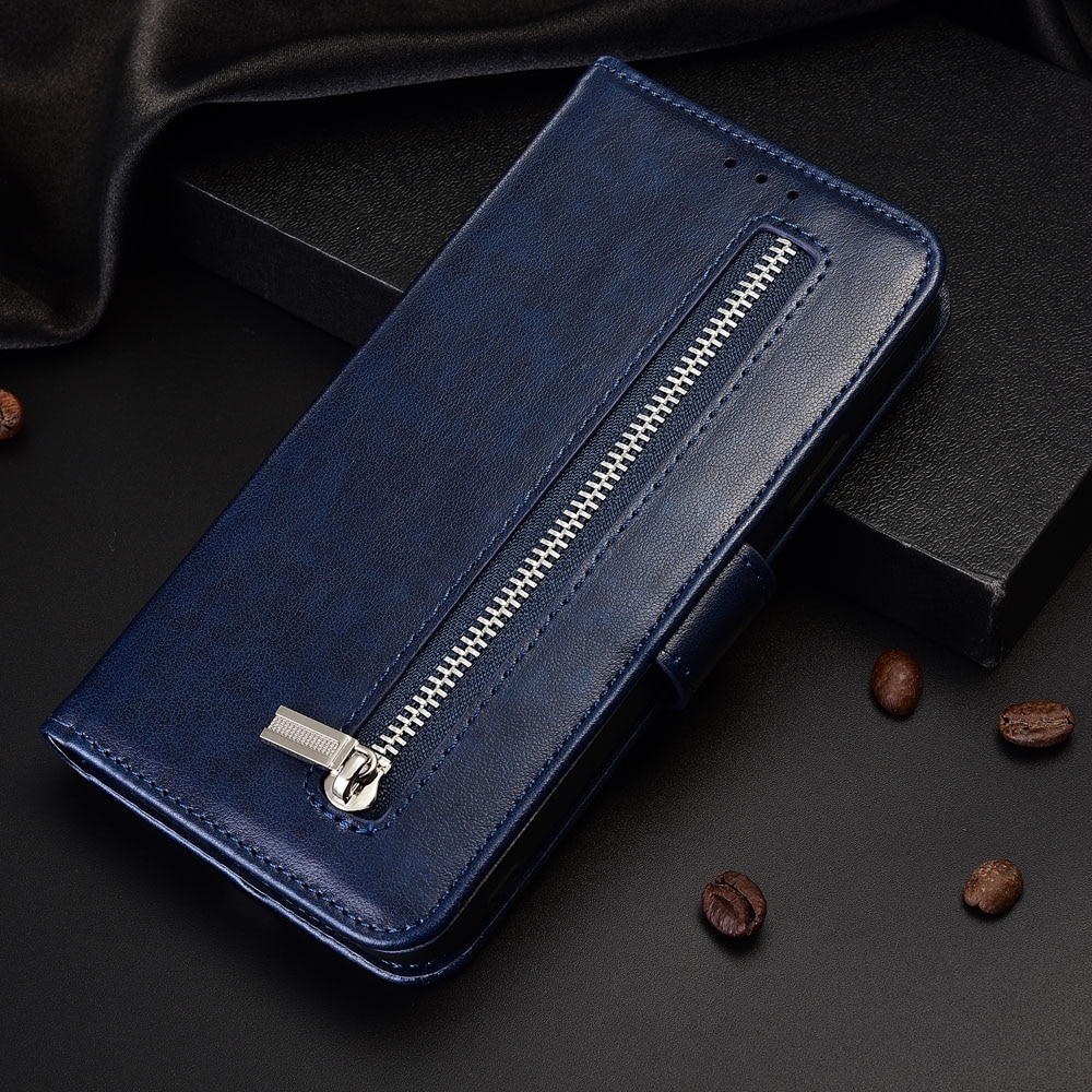 For On Samsung Galaxy J2 Core J260 J260F SM-J260F Case Zipper Flip Wallet Leather Case For Samsung J2 Core J260 J 260 Cover