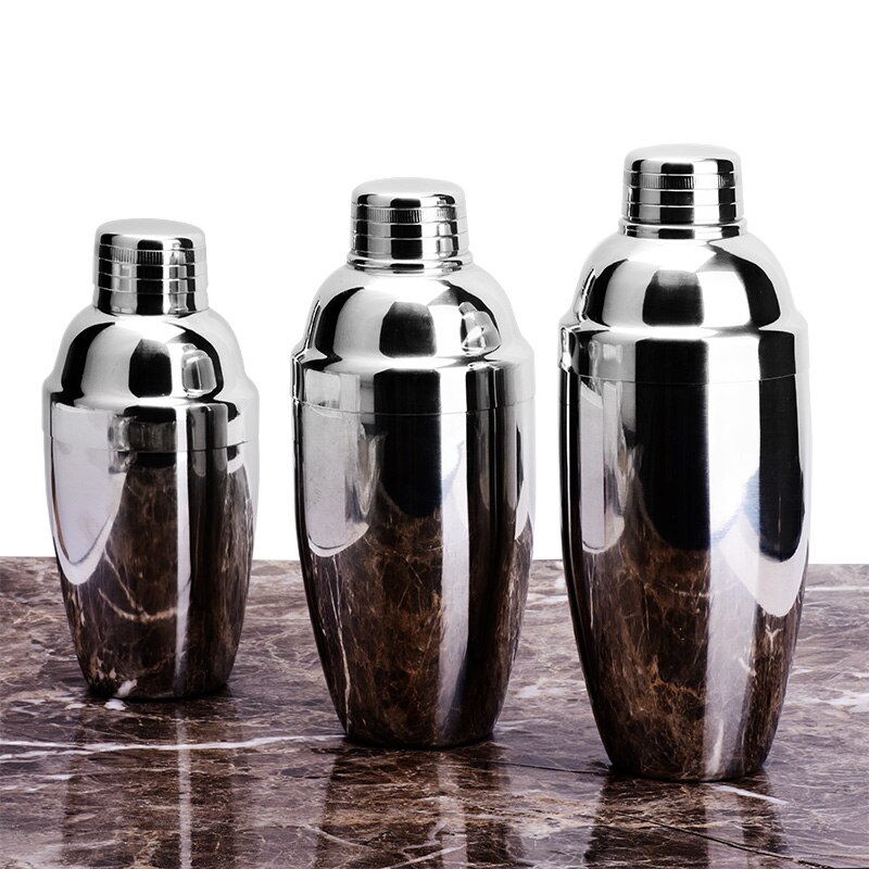 Barverktyg japansk stil shaker i rostfritt stål vin cocktail shaker flaska martini bartender verktyg shaker mixer kopp drink