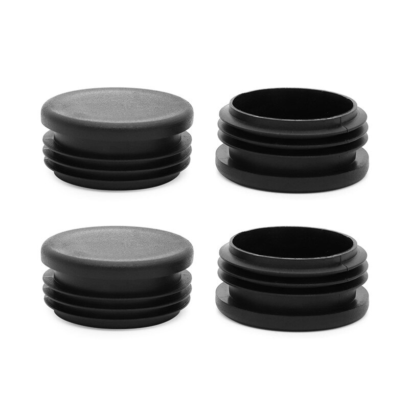 12x 8x 4x 2 &quot; runda rör plastplugg ändlock stolphål rör rör od diameter 2 tum