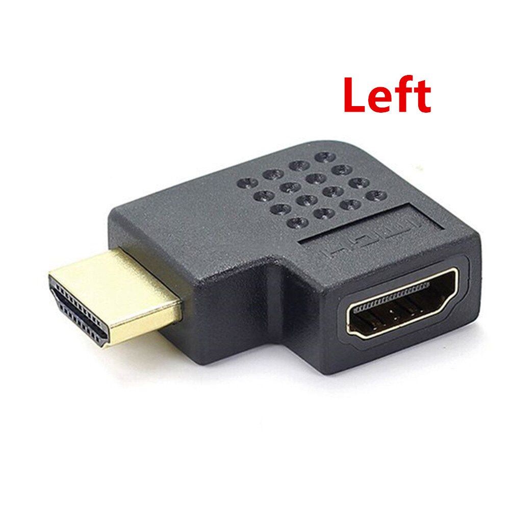 HDMI Cable Adapter Converter 90 270 Degree Right Angle Male to Female Extender for 1080P HDTV PC PS3 Monitor Splitter Projector