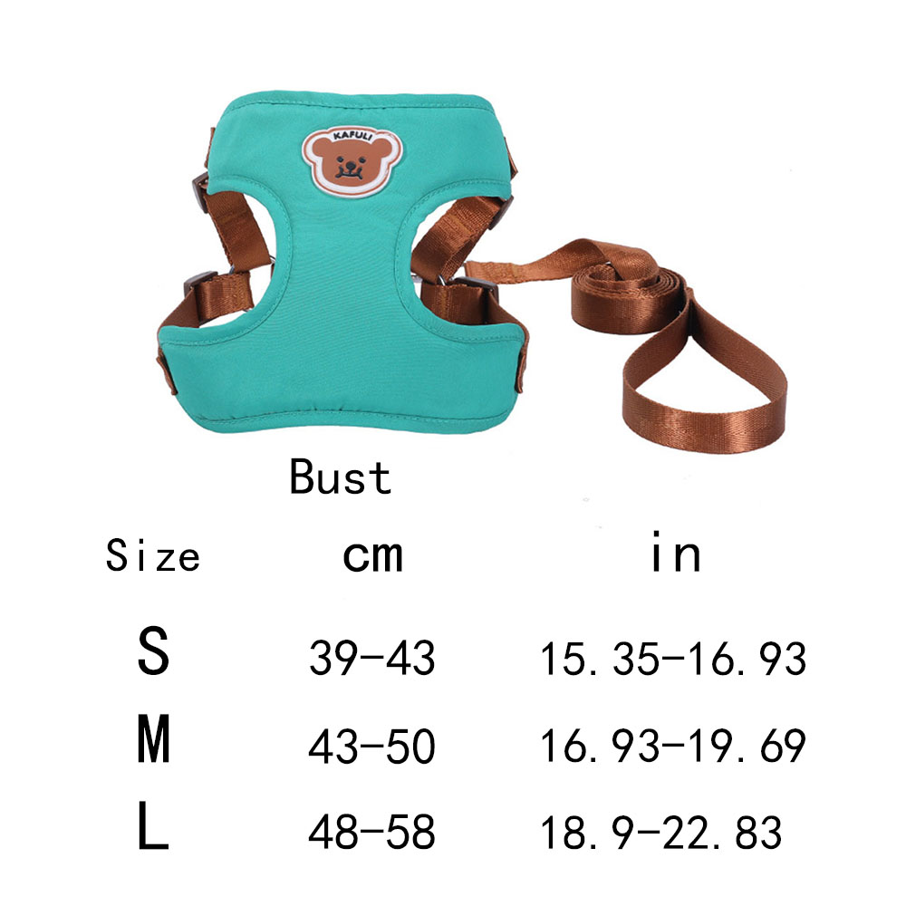 Dog Harness Leash for Medium Dogs - Comfortable Pet Chest Harness, Durable Walking Rope, Adjustable Fit, Ideal for Daily Walks