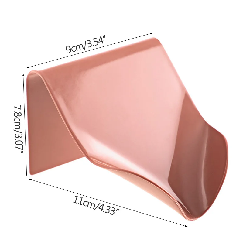 Creatieve Afvoer Zeephouder Zeep Opbergdoos Badkamer Plank Zeepkist Sterk en Naadloos Geen Perforatie Douche Accessoires