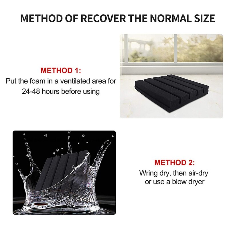 12 Pcs Acoustic Foam Panels,Sound Insulation Foam Panels,Sound Insulation Pads,Studio Foam,Sound Panels,Studio Equipment