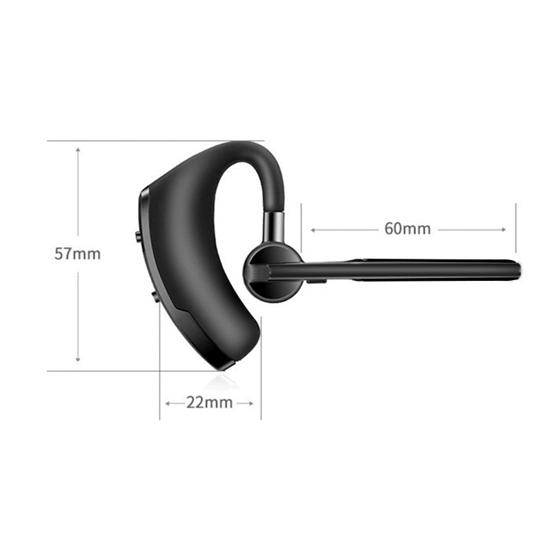 V8/V9 Wireless Bluetooth Headset Bluetooth Earphone Business Headphones with Mic Handsfree for Driving Car for Cell Phone
