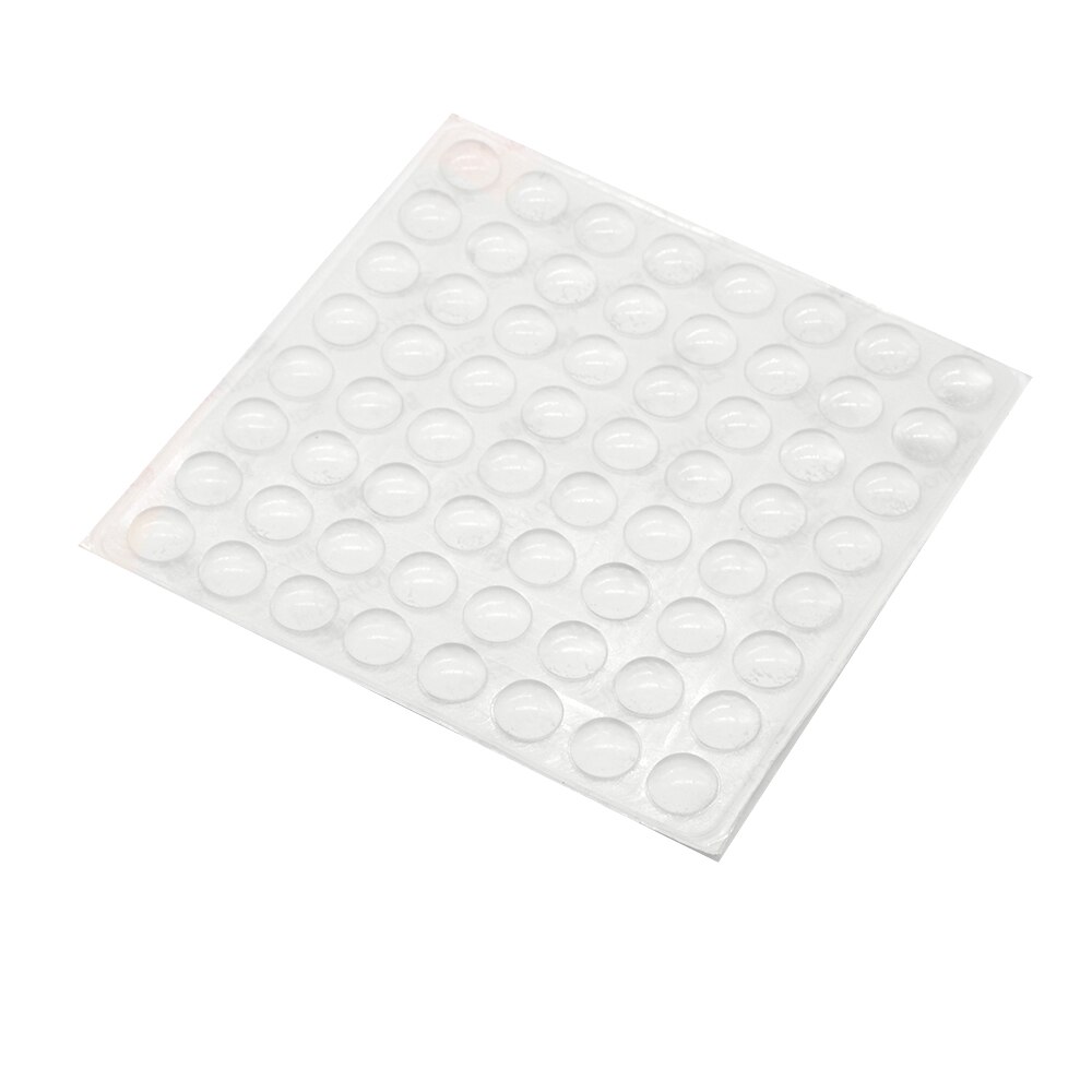 Butoir de porte en caoutchouc et silicone, 5MM d&#39;épaisseur, 11mm x 5mm, pour armoire, auto-adhésif, tampon, quincaillerie de meubles