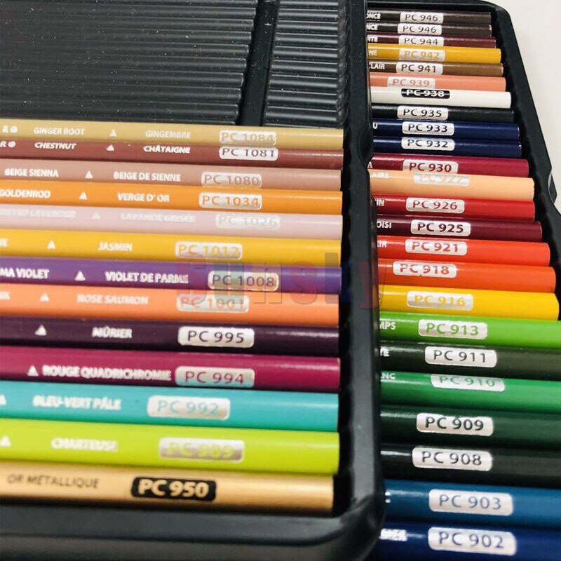 12PC USA Oily Colored Pencils Single Color PC927/938/1092/1093 Prismacolor Lapis de cor Colored PC935 PC1092 PC939 PC946 PC1082