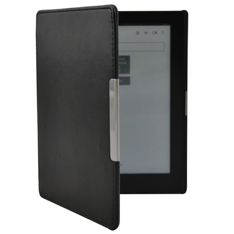 Custodia Magnetica In Pelle PU Per Kobo Aura (non HD) 6 Pollici | Cover Smart Con Auto Wake/sleep, Colore Nero