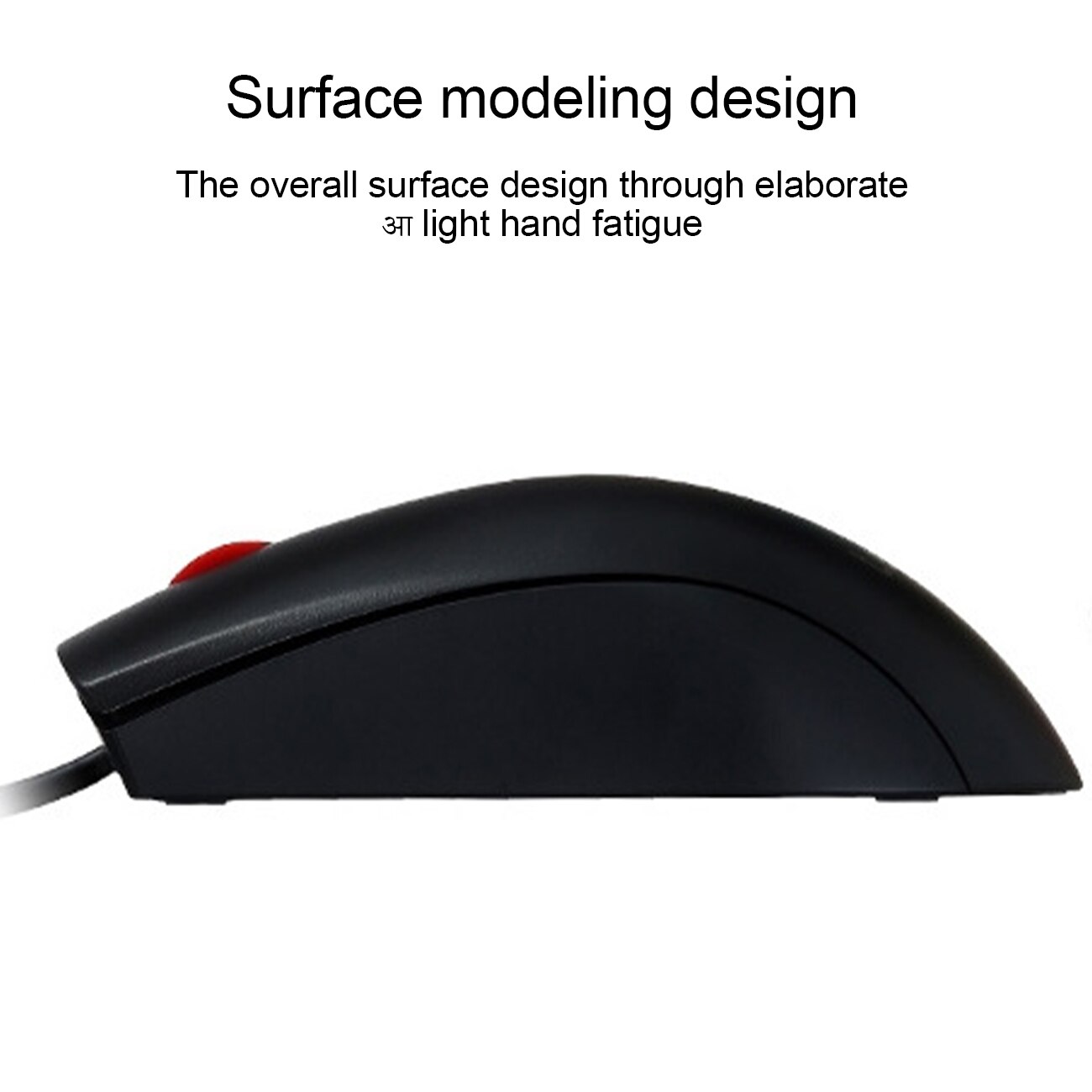 Lenovo M120 USB Wired Mouse 1000 DPI Mouse Gaming Office 3 Buttons Mice Computer Internet bar 1.2M Cable For PC Desktop Notebook