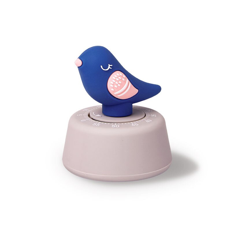 Temporizador de pájaro bonito, herramienta de cuenta atrás para correr, para aprendizaje, cocina, ccassic, contador de viento mecánico: Type 4