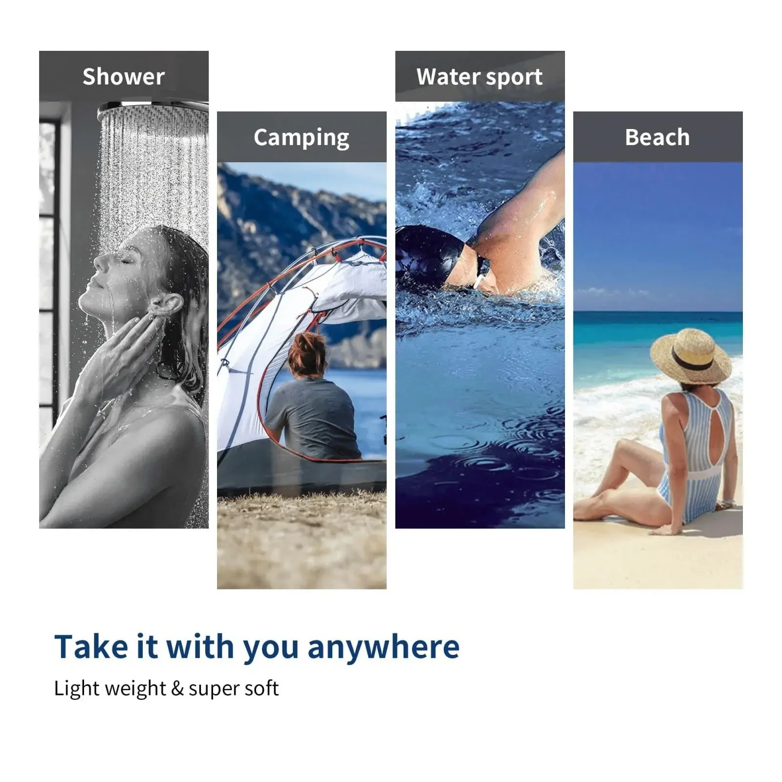 Böhmisches Strandtuch mit Leoparden- und Blumendruck, Polyester, Super saugfähig, schnell trocknend, für Schwimmbad, Yoga, Reisen, Camping, Dekoration, Hellrosa, Grün