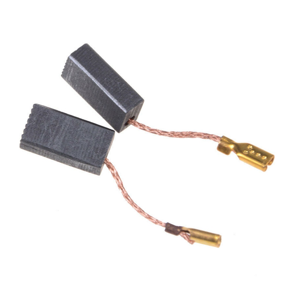 10pcs Universele Koperen Motor Vervanging Voor Haakse Slijper Power Tool Carbon Borstel Installeren Cirkelzaag Elektrische Boor