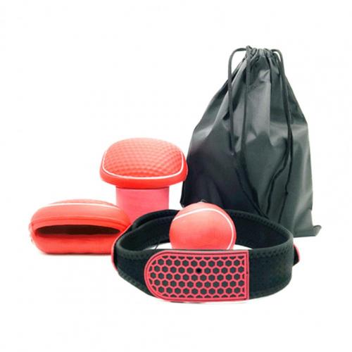 Pelota de boxeo para niños y adultos, Kick Ball con diadema para entrenamiento, velocidad, reacción, Kick Ball: Red Small