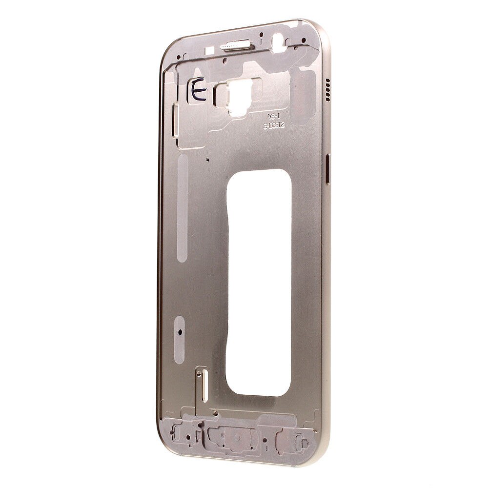 Til samsung galaxy  a5 sm-a520 mellemrammehus bezel mid chassis: Guld