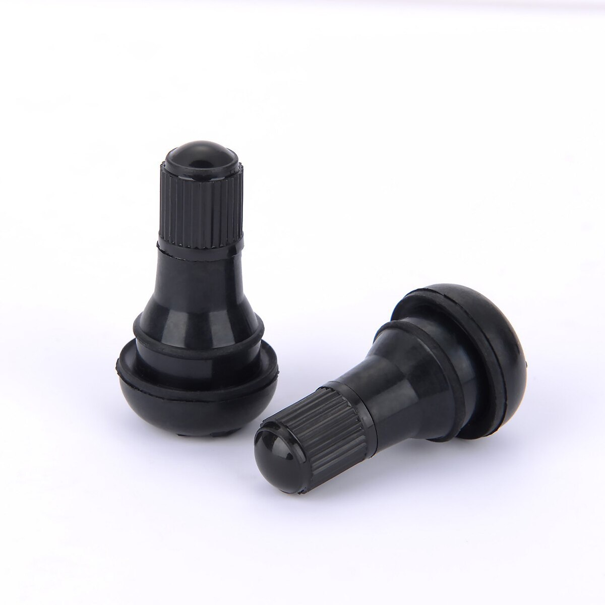12 stk sort tr -412 gummi snap-in ventilstammer dæk dæk ventil stammer  a20