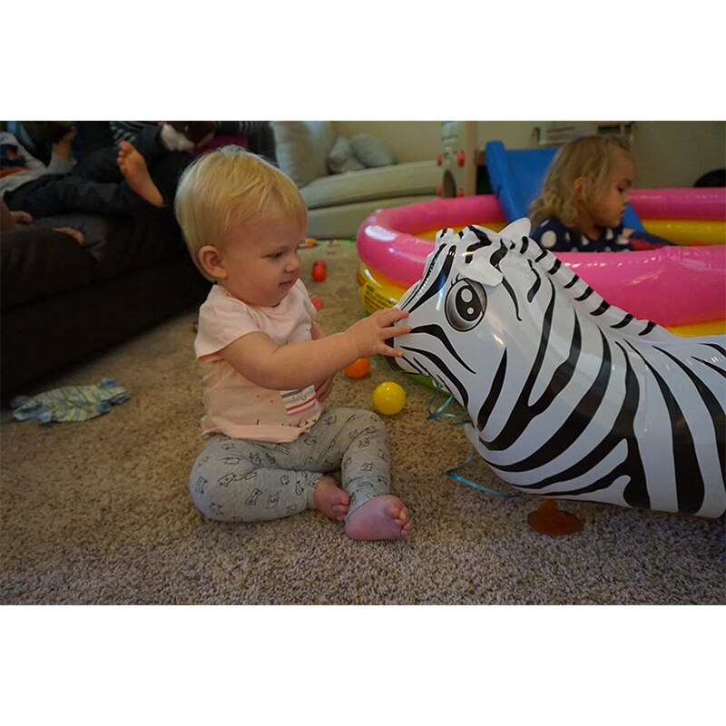 Walking Animal Helium Balloon Dog Panda Tiger Lion Pig Puppy Dinosaur Foil Ballon Happy Birthday Decor Baby shower Toy Air Globo
