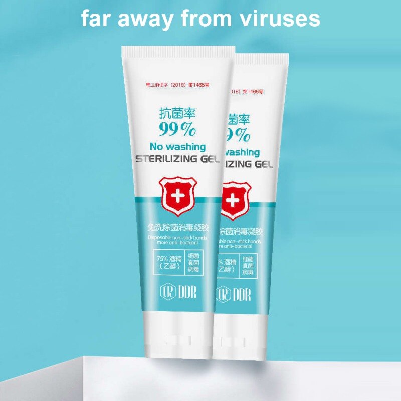 70ml Portable High-efficiency Hand Sanitizer Disposable Household Hand Sanitizer Gel Disposable Hands-Free Water for household