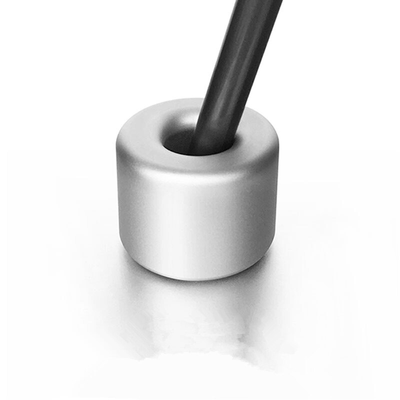 Mini Aluminum Alloy Pen Holder Business Office Supplies Desktop Storage Tools