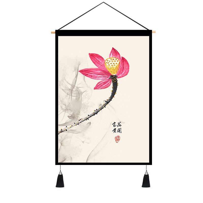 Hanging Cloth Nordic Room Bedside Arrangement Painting Meter Box Tapestry Fabric Decoration Style B