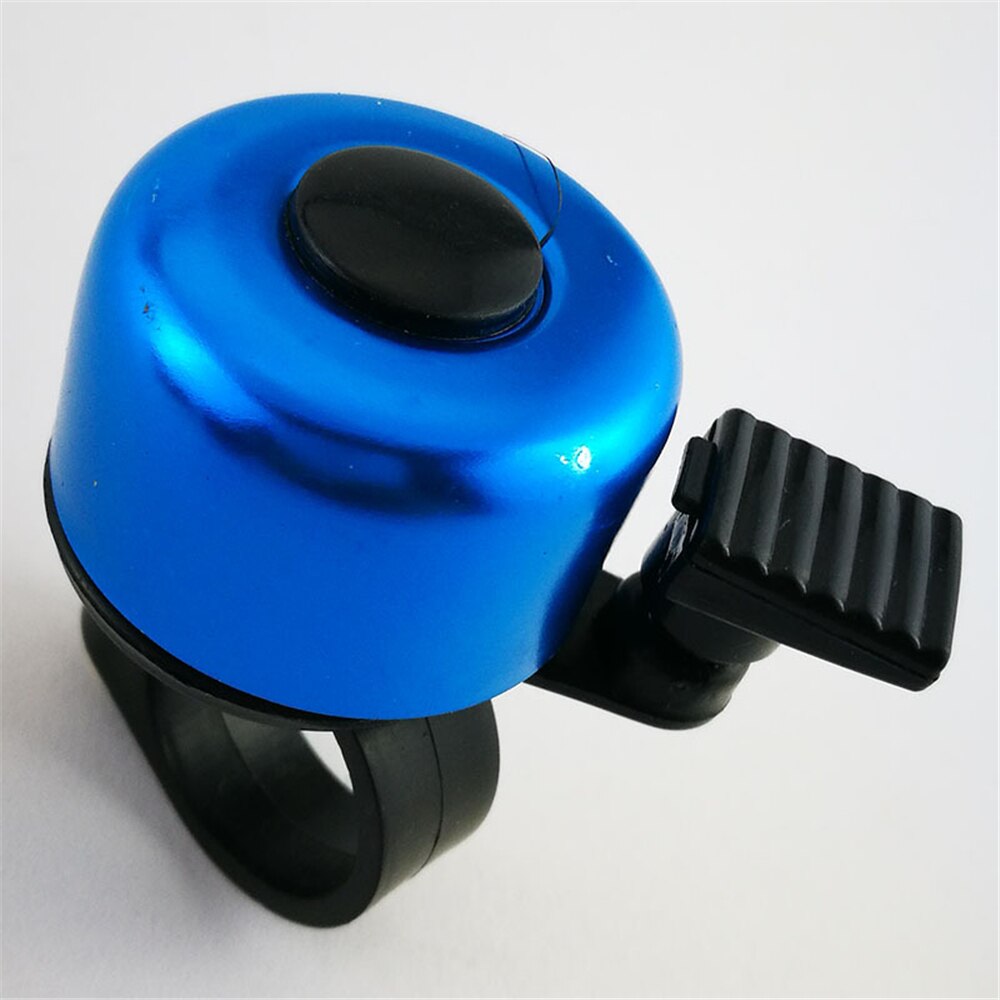 Bicycle Bell Alloy Mountain Road Bike Horn Sound Alarm For Safety Cycling Handlebar Metal Ring Bicycle Call Bike Accessories: Blue