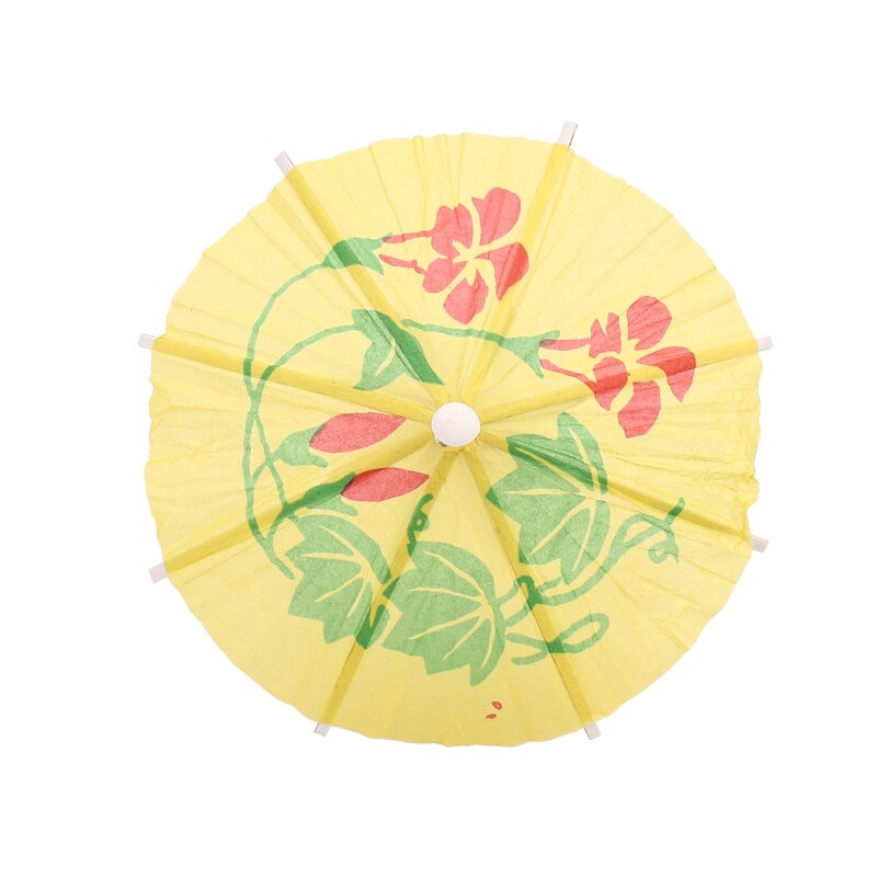 XD-100 Gemengde Papier Cocktail Paraplu Parasols Voor Party Tropische Drankjes Accessoires