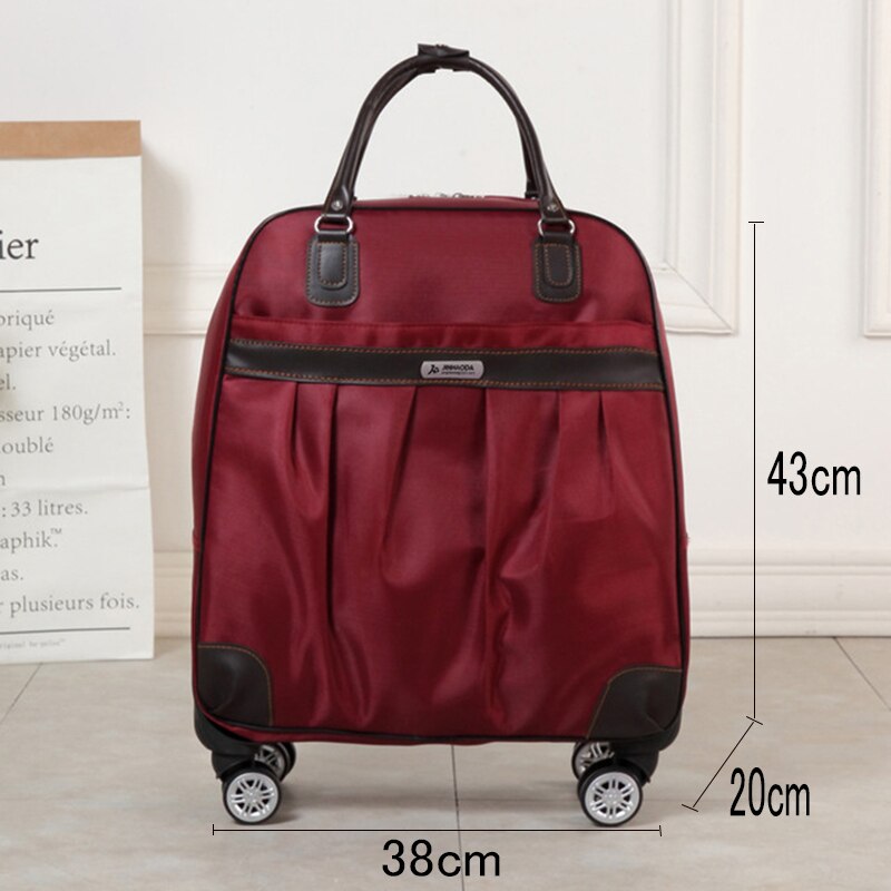 Women Trolley Luggage Rolling Suitcase Brand Casual Stripes Rolling Case Travel Bag on Wheels Luggage Suitcase