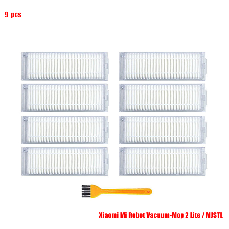 For XiaoMi Mi Robot Vacuum Mop 2 Lite / 2 Pro / MJSTL / MJST1SHW Main Side Brush Hepa Filter Mop Colth Spare Parts Accessories: Gold