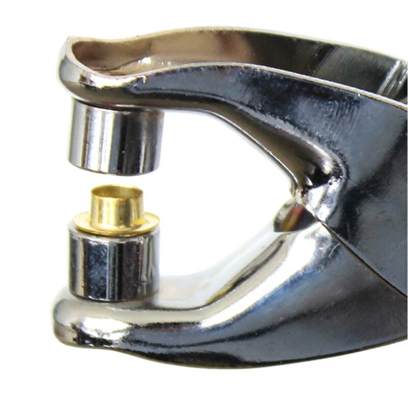 Mix 3- huls maskine husholdning læder håndværk puncher tang øje bælte urbånd punch dreje diy værktøj: Jy