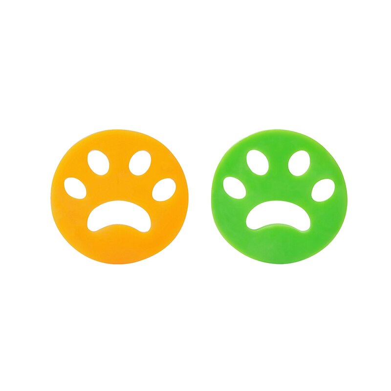 1/2pcs Pet Hair Remover Washing Machine Hair Remover Reusable Cat Dog Fur Lint Hair Remover Clothes Dryer Cleaning Laundry Tools: E