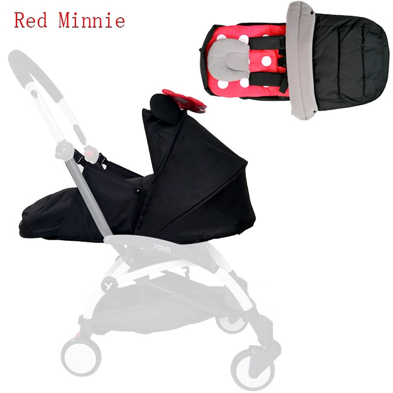 Cochecito de bebé recién nacido, nido de nacimiento para Babyzen Yoyo + Yoya Babytime, cesta de invierno de 0 a 6M, bolsa de dormir, accesorios para carritos: 04