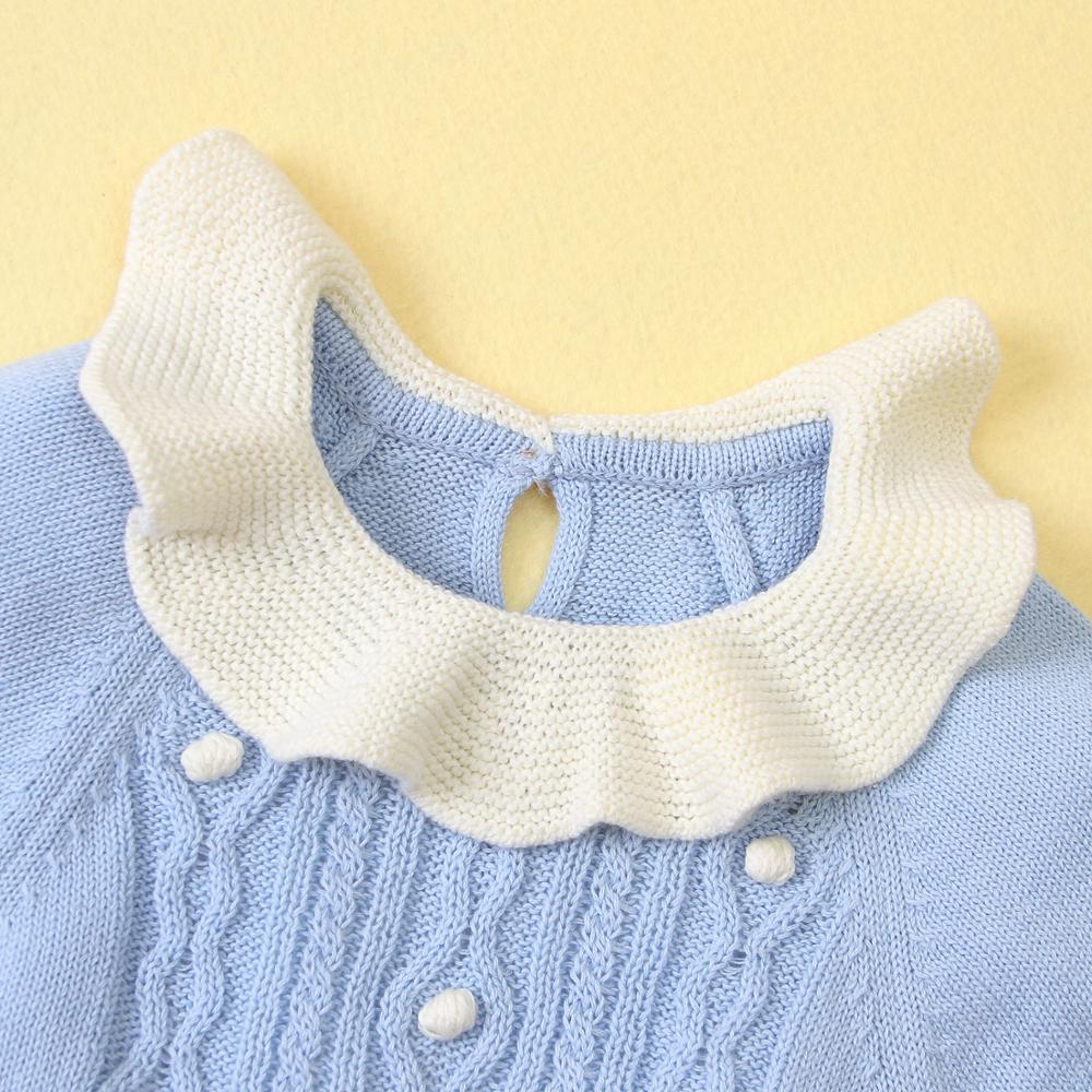 Bébé Body manches courtes -né Bebes fille corps hauts de enfant en bas âge enfants tricoté combinaisons enfants tenues infantile combinaison