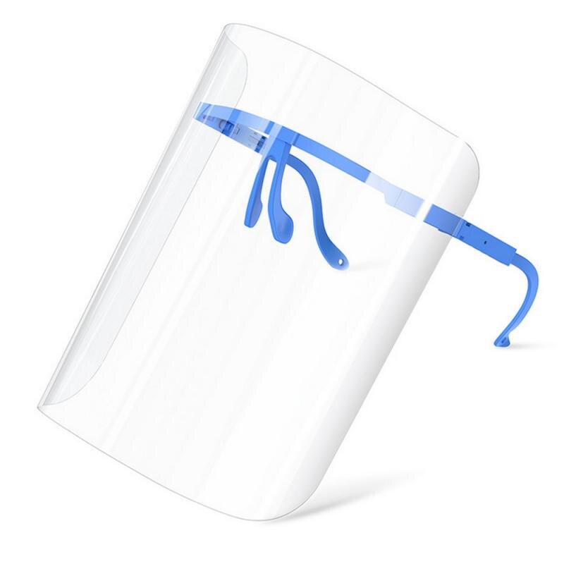 Masque Transparent résistant à l'huile de cuisson de cuisine de Sheild de visage réglable rétractable nouveaux outils de cuisine de cuisine outils de spécialité: blue