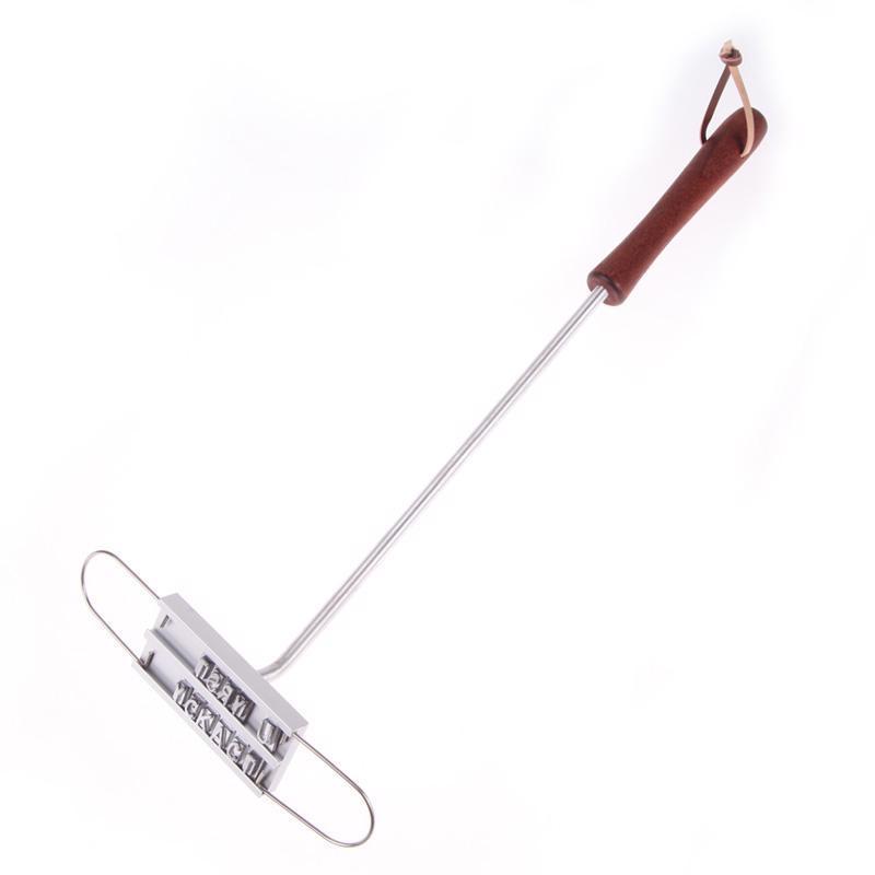 43cm BBQ hierro Tong 55 letras DIY barbacoa letra impresa bistec BBQ herramienta carne parrilla horquillas barbacoa herramienta accesorios 78