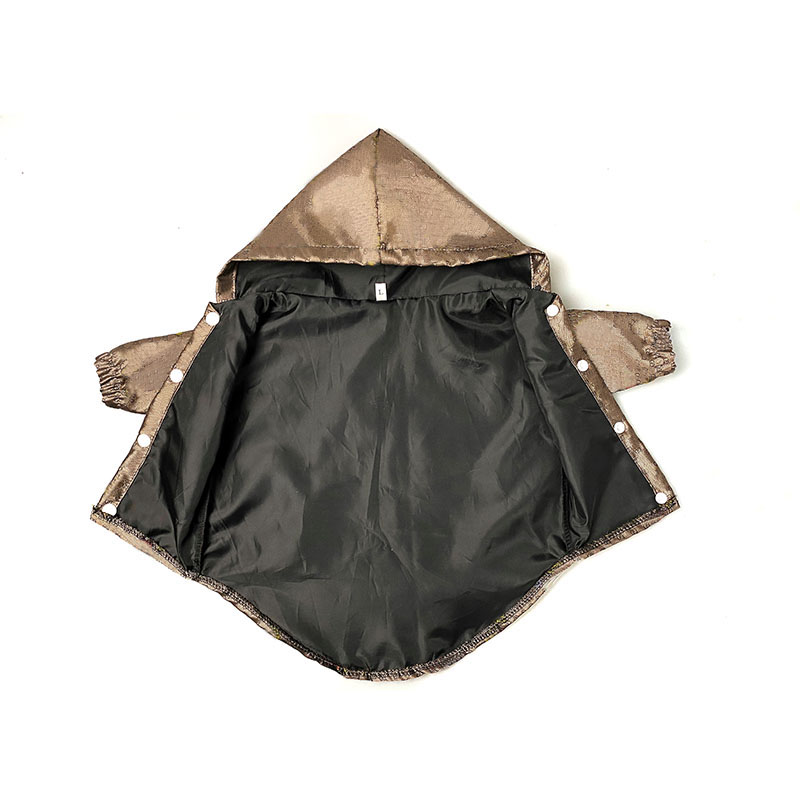Chaqueta de abrigo Schnauzer, cortavientos de caniche para Pug Apparel, disfraz de Chihuahua, PC1185: XL