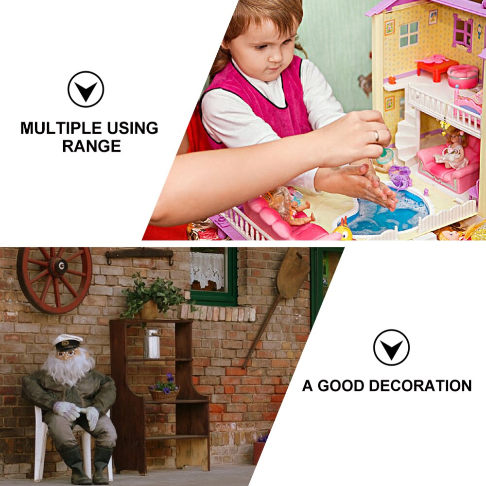 Miniatuur Bureau Model Houten Mini Bureau Simulatie Meubels Mini Huis Decoratie