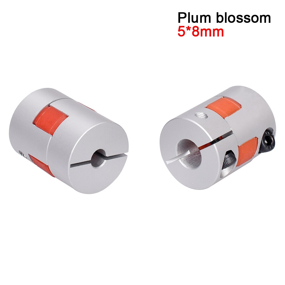 Flexible Welle Kupplung Plum blossom/Starre/Elastische Spann Koppler 3D Drucker Teil Für Gravur Maschine StepperMotor Stecker