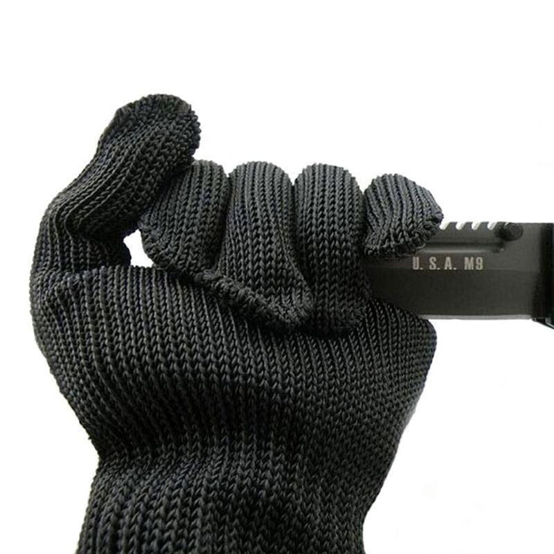 1 Paar Handschoenen Proof Bescherm Rvs Draad Veiligheid Handschoenen Cut Metal Mesh Butcher Anti-snijden Werk Handschoenen
