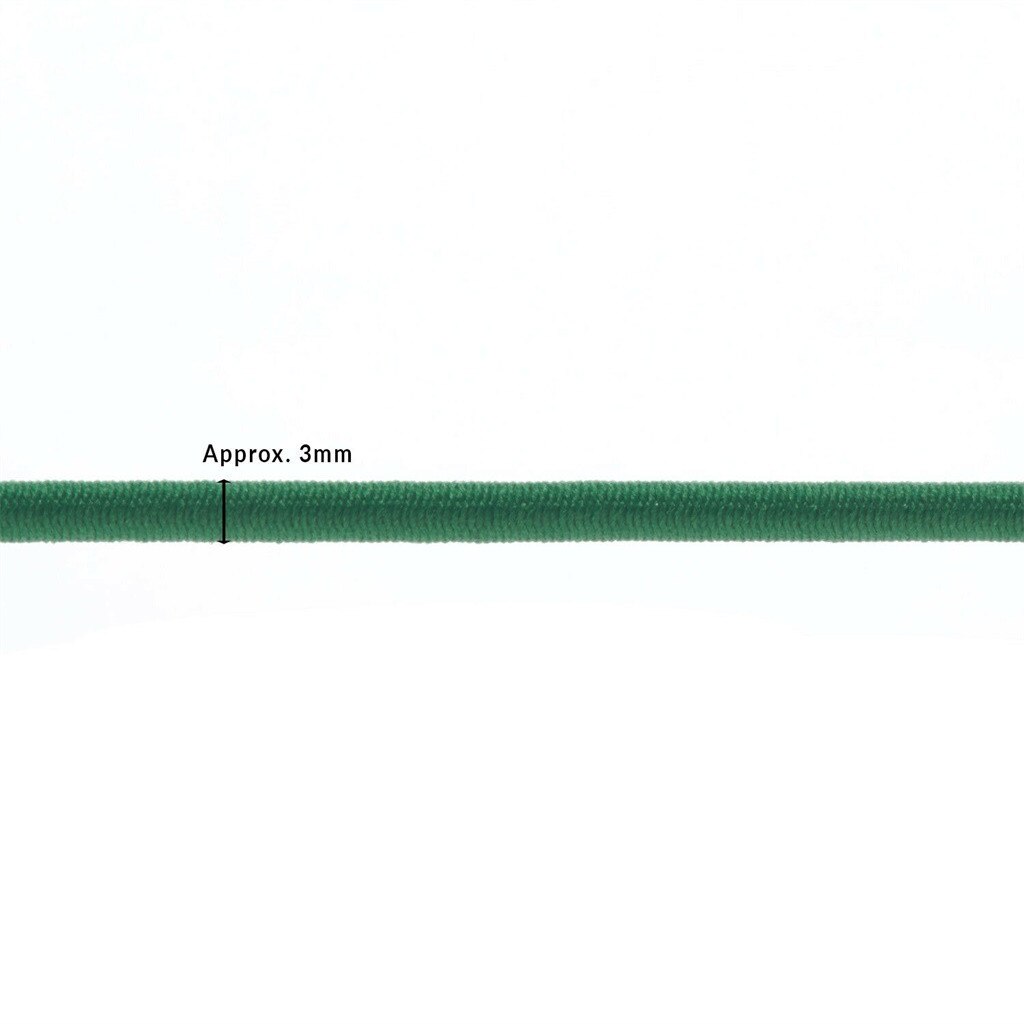 3mm THIN FINE ROUND ELASTIC STRETCH BUNGEE SHOCK CORD 11 COLOURS length 5/10M DIY Elastic Round Elastic Band Sewing accessories#