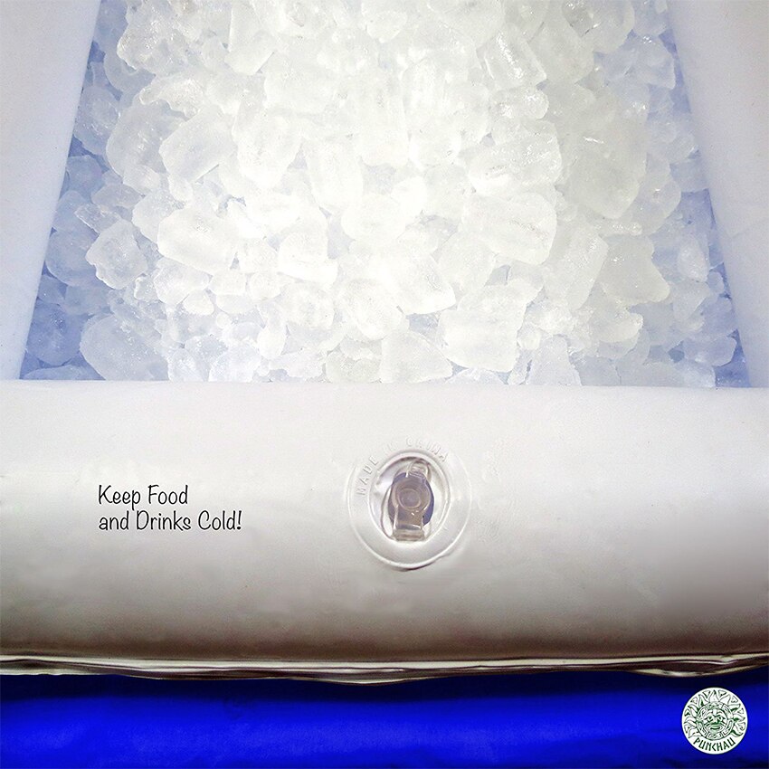 Summer Party Inflatable Salad Bar Buffet Ice Bucket Outdoor Swimming Pool Decoration Food Supplies Toy Fun Wedding Birthday