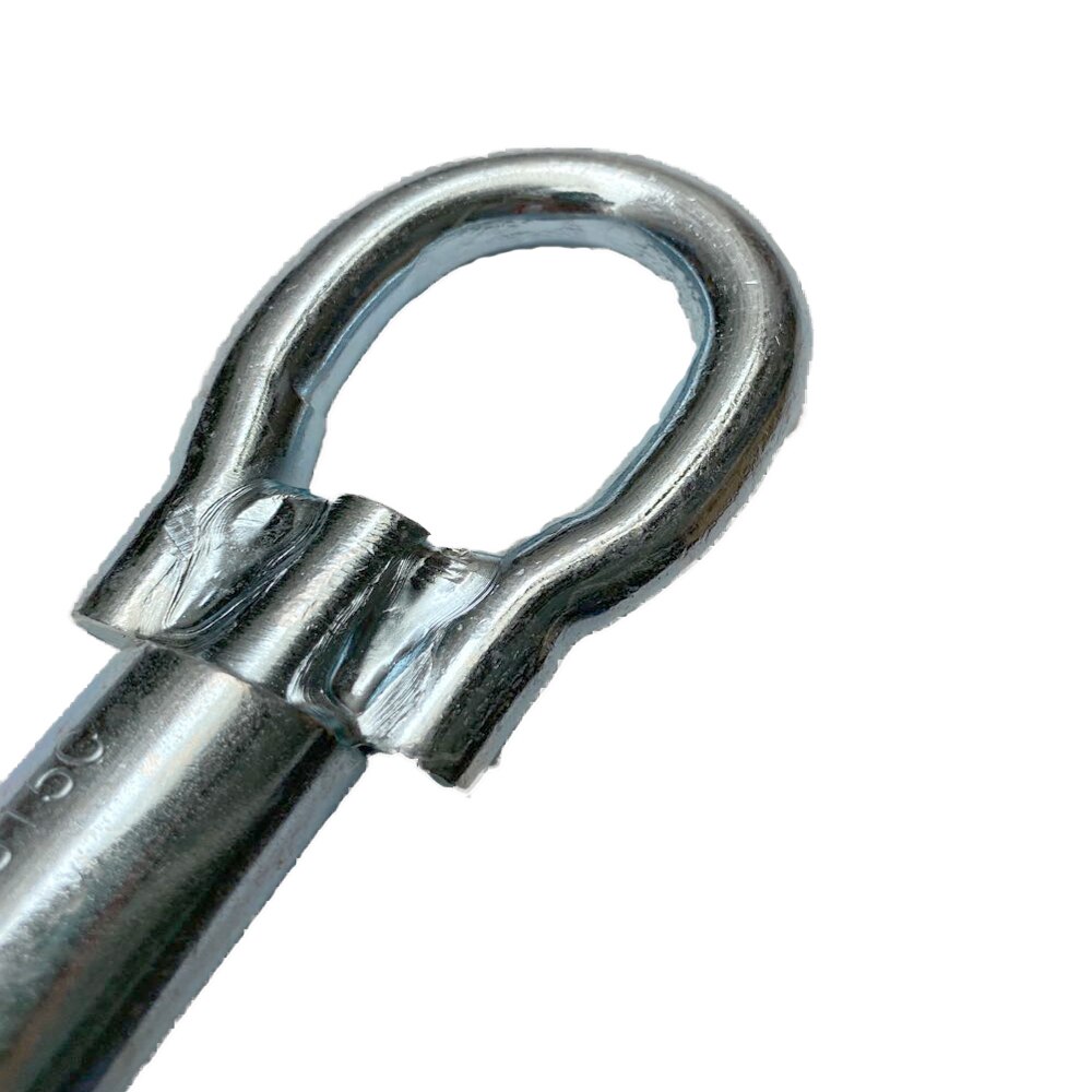 6K0803615C nowy hak przyczepy stali nierdzewnej ucha holowniczego wywóz śmieci złap dla VW gra polo Gol Skoda Fabia mk2 szybkiego siedziba Ibiza Leon 6K0 803 615 C