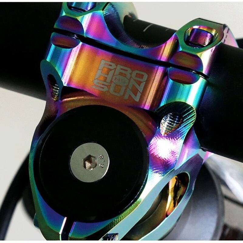 Bicycle Stem Bicycle Super Light Short Handlebar Stand Mountain Bike Scooter Standpipe Aluminum Alloy CNC 35MM Standpipe