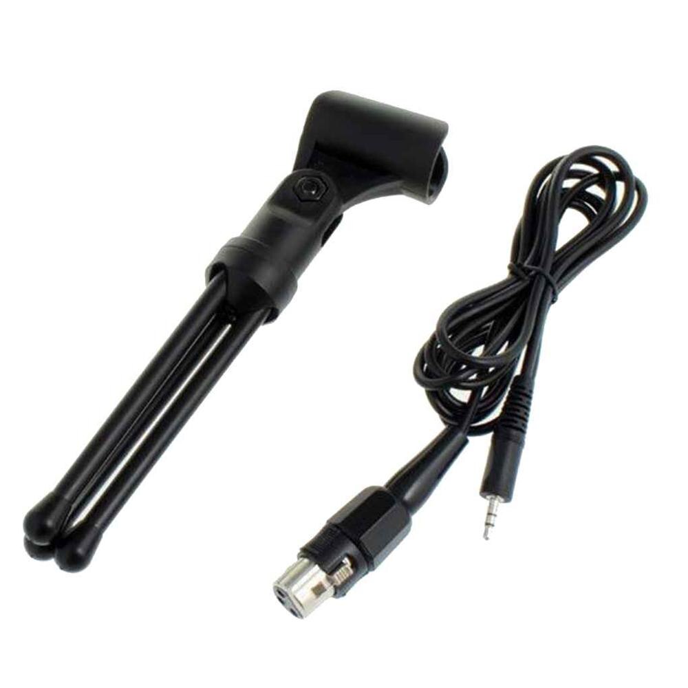 Wireless Condenser Microphone Kit ,Game Microphone Kit Stereo 3.5mm Recording Microphone For Studio Laptop, Chat, Game, Singing