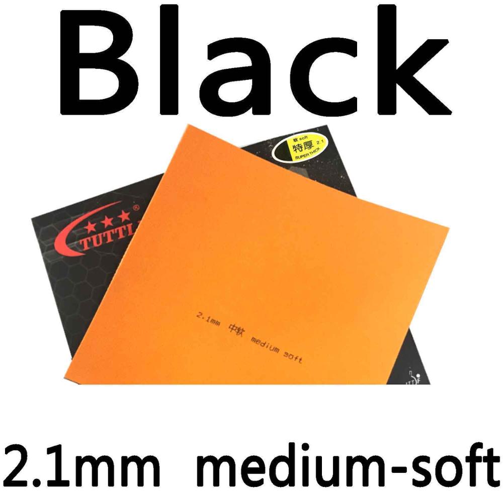 Tuttle Black Energy 888 Germany Cake Sponge 40+ Table Tennis rubber, ping pong rubber: Blk2.1mm medium-soft