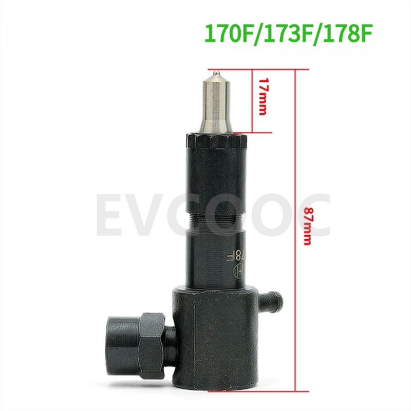 Inyector de motor diésel 186FA, piezas de generador pequeño de 5kW,: Rojo
