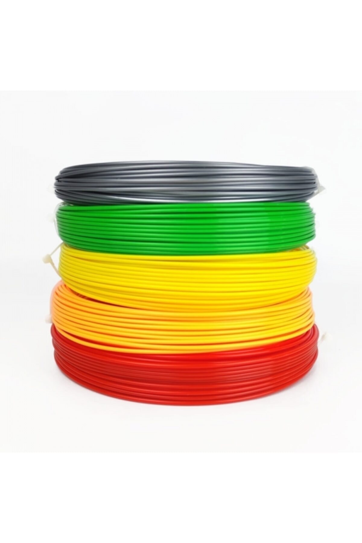 Filamento Pla de 30 Renk, 4 metros, 3d, Kali, 120 Metre-3d, 30x4MT