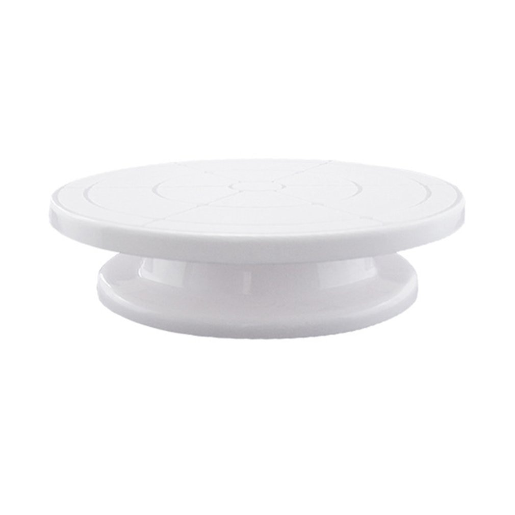 Abs Plastic Rotating Turntable Cake Stand Can Be Turned Round Decorating Turntable