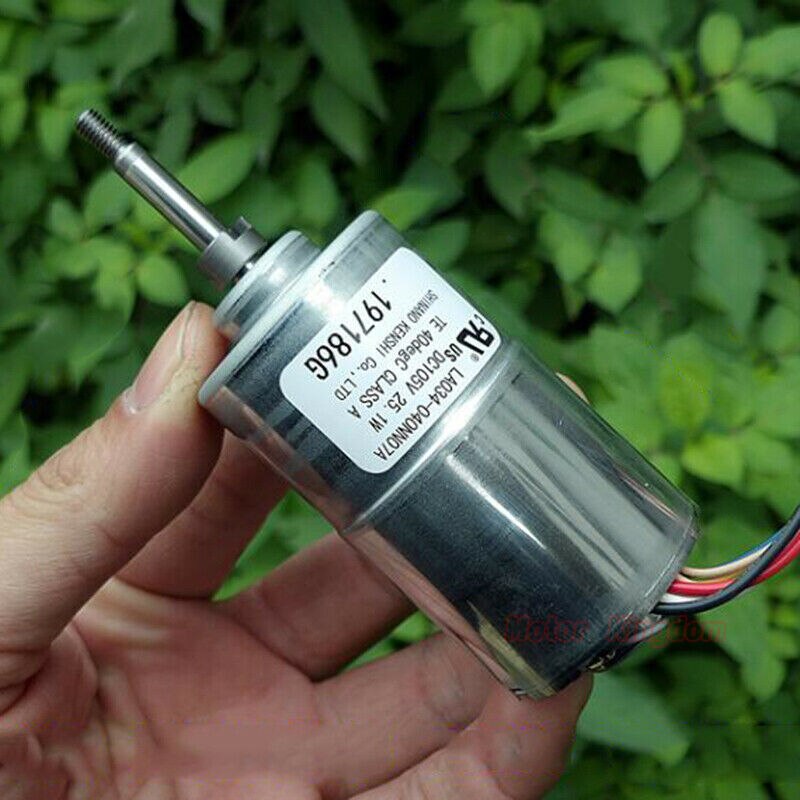 Shinano LA034-040NN07A Bldc Motor 36V 48V 60V DC105V 3-Fase 8-Draad Met Hall Brushless motor Dubbele Kogellager